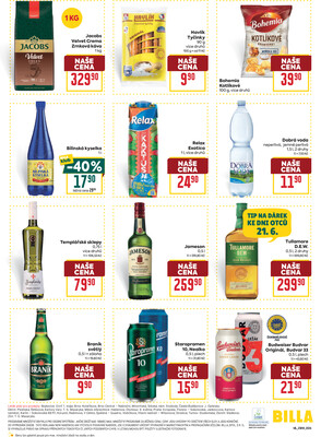 BILLA malý leták od 17.6. do 23.6.2026