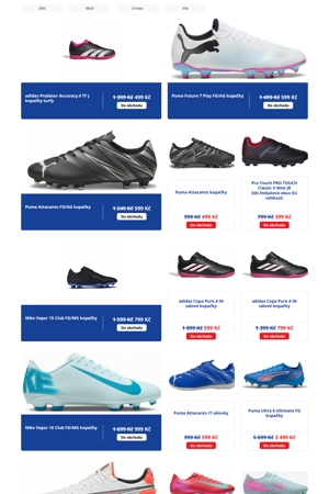 Intersport Kopačky a míče - 14. 6. 2026