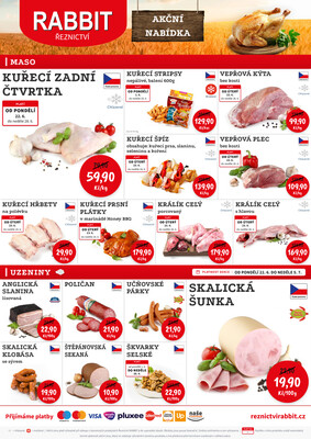 RABBIT řeznictví letáky