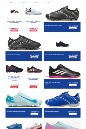 Intersport Kopačky a míče - 16. 6. 2026