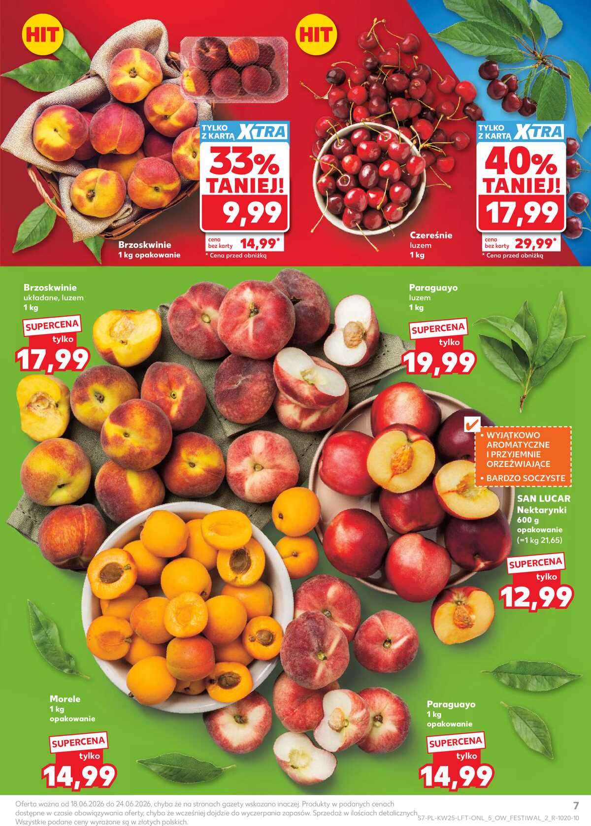 Leták Kaufland Polsko 18.6.-24.6.2026 - Týdenní zpravodaj strana 7