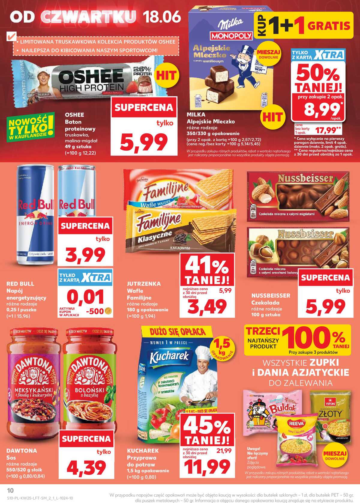 Leták Kaufland Polsko 18.6.-24.6.2026 - Týdenní zpravodaj strana 10