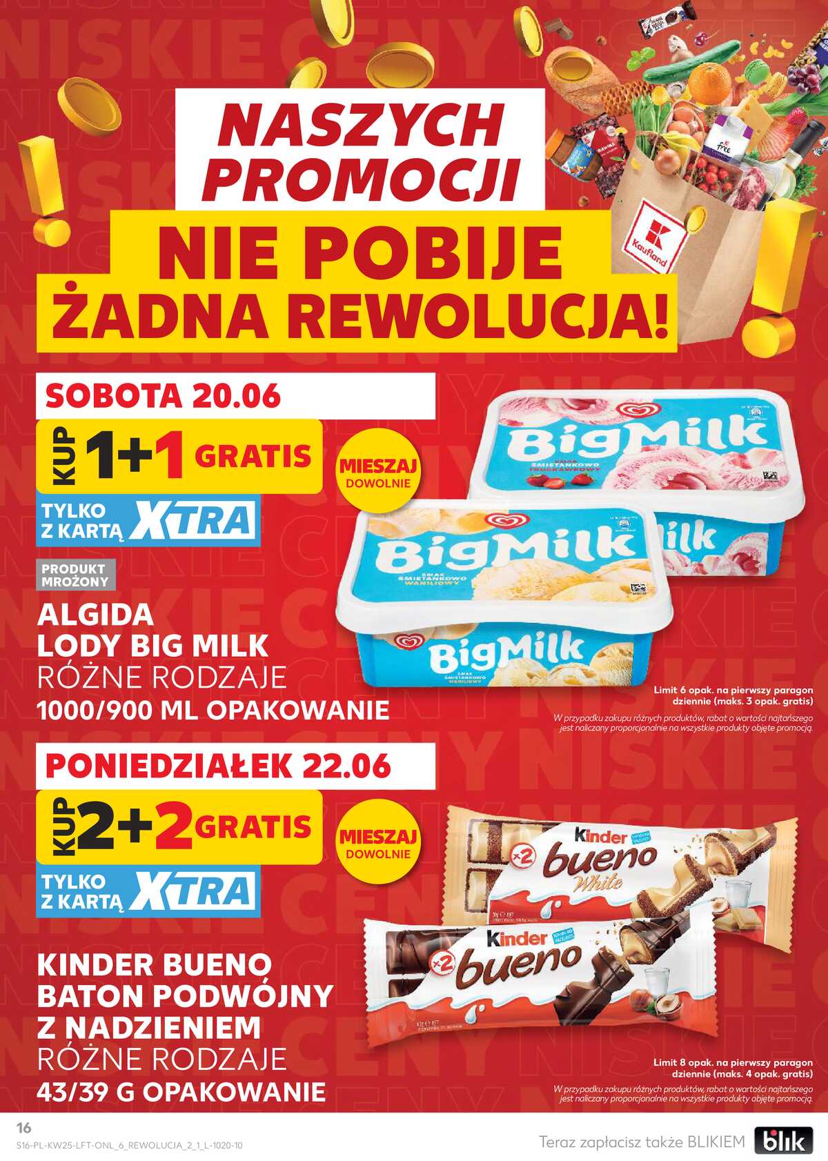 Leták Kaufland Polsko 18.6.-24.6.2026 - Týdenní zpravodaj strana 16
