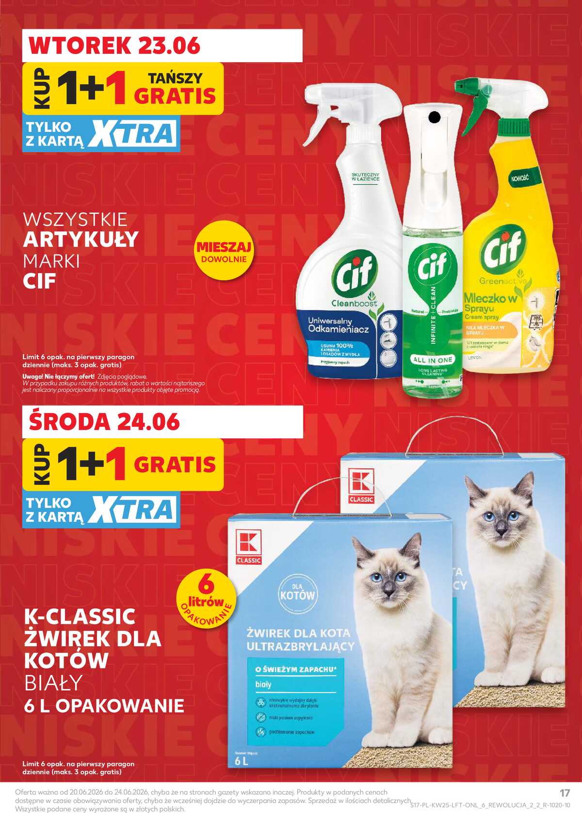 Leták Kaufland Polsko 18.6.-24.6.2026 - Týdenní zpravodaj strana 17