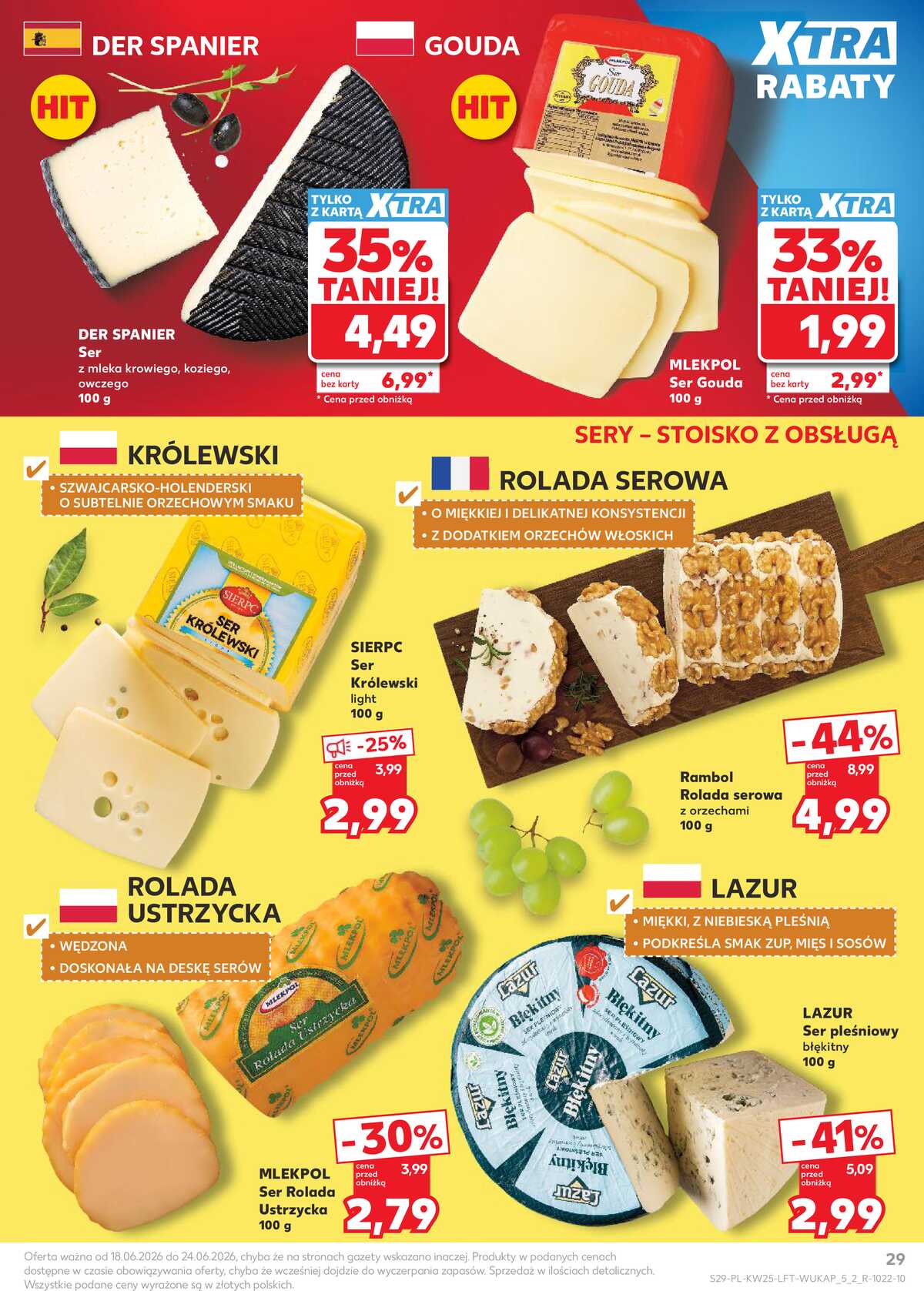 Leták Kaufland Polsko 18.6.-24.6.2026 - Týdenní zpravodaj strana 29