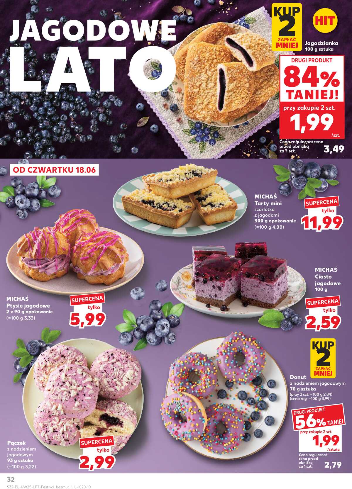 Leták Kaufland Polsko 18.6.-24.6.2026 - Týdenní zpravodaj strana 32