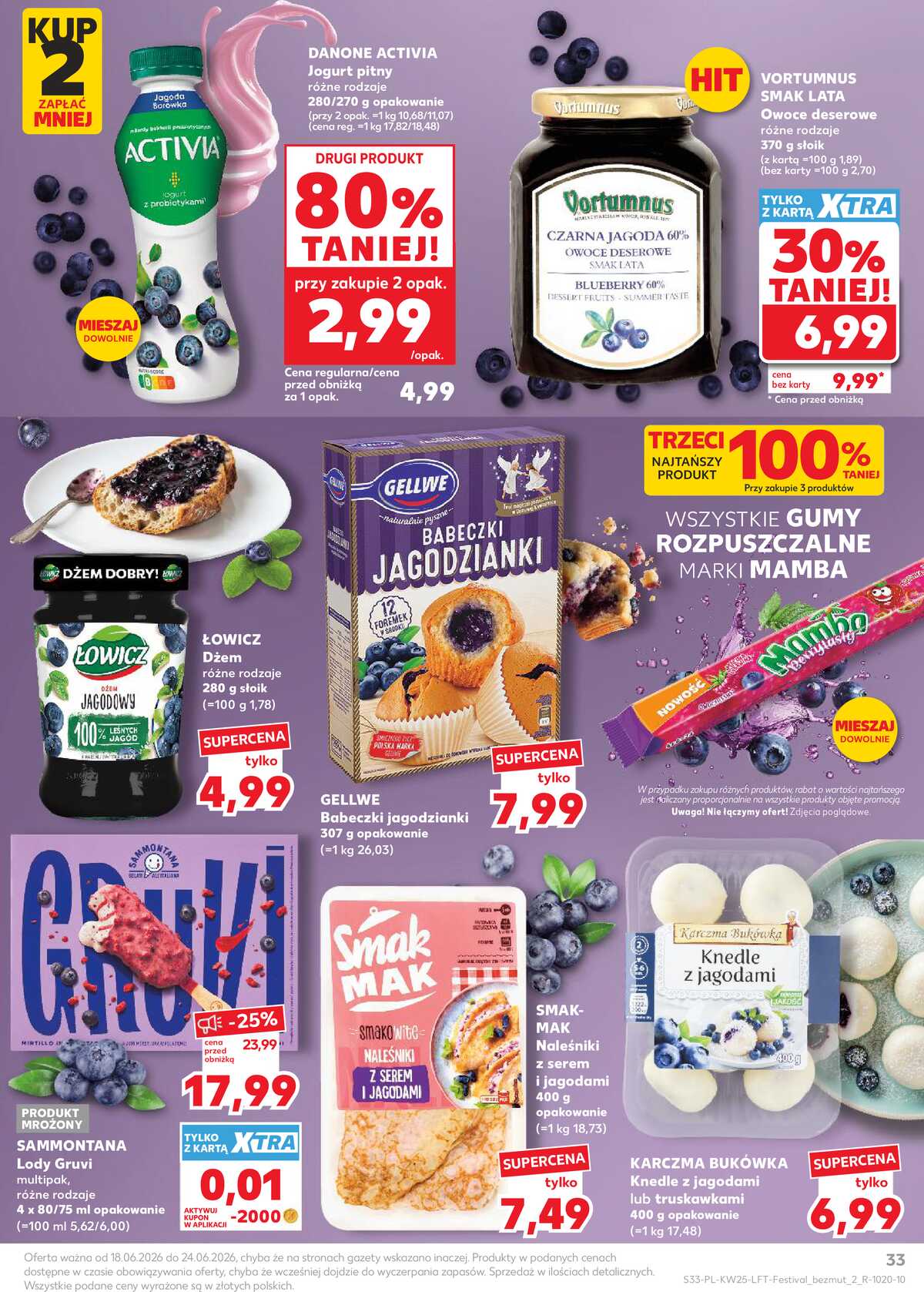 Leták Kaufland Polsko 18.6.-24.6.2026 - Týdenní zpravodaj strana 33