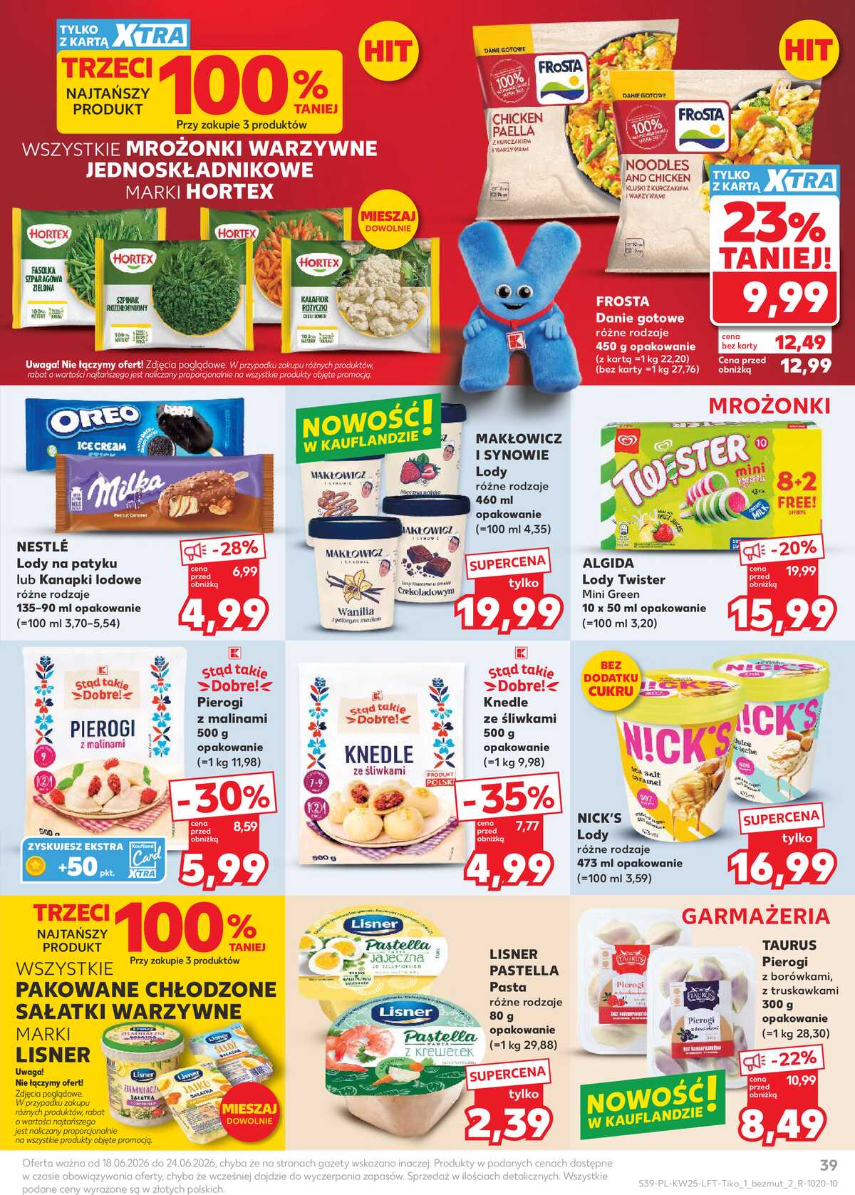 Leták Kaufland Polsko 18.6.-24.6.2026 - Týdenní zpravodaj strana 39