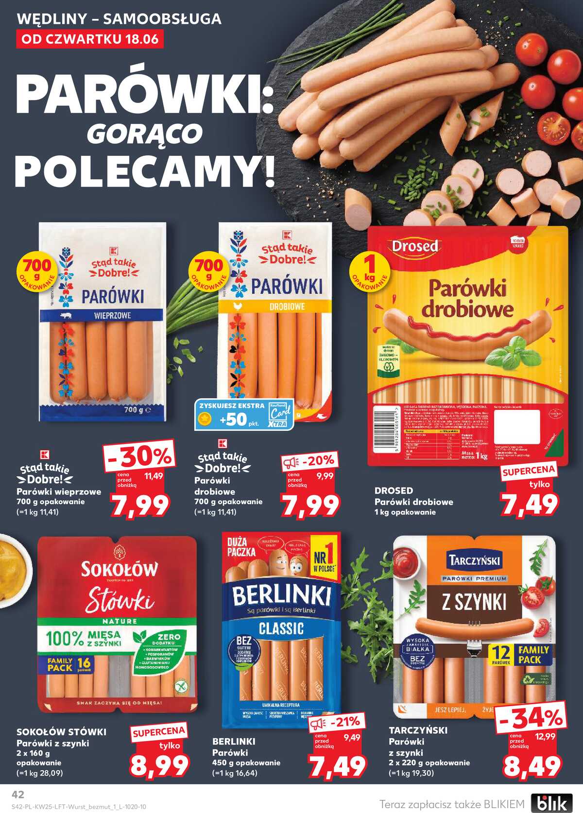 Leták Kaufland Polsko 18.6.-24.6.2026 - Týdenní zpravodaj strana 42