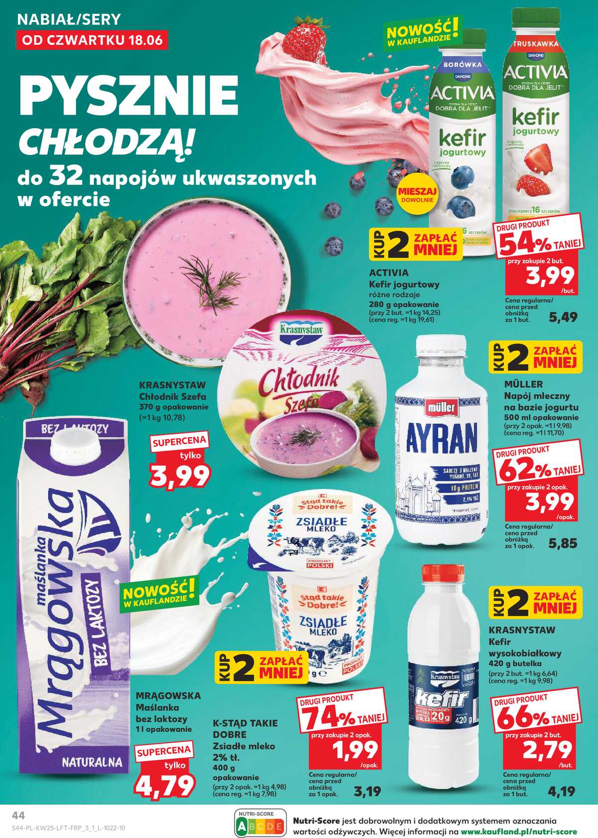 Leták Kaufland Polsko 18.6.-24.6.2026 - Týdenní zpravodaj strana 44