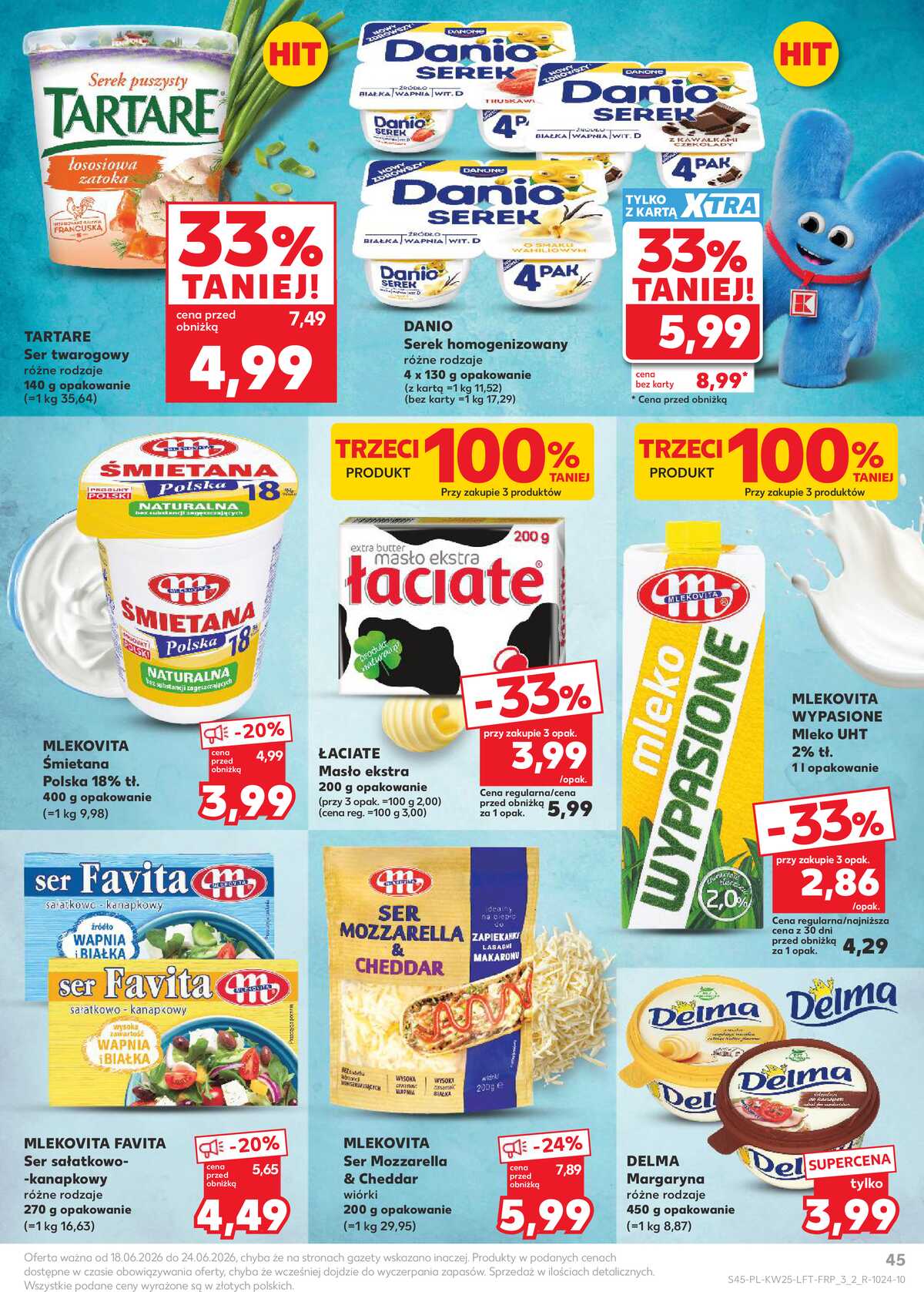 Leták Kaufland Polsko 18.6.-24.6.2026 - Týdenní zpravodaj strana 45