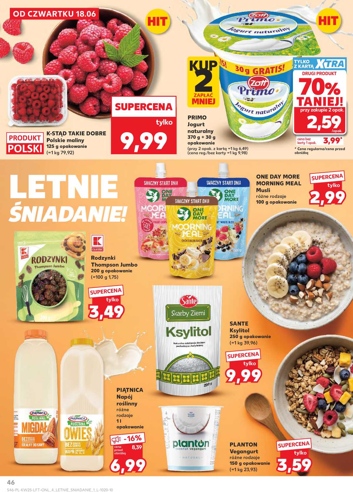 Leták Kaufland Polsko 18.6.-24.6.2026 - Týdenní zpravodaj strana 46