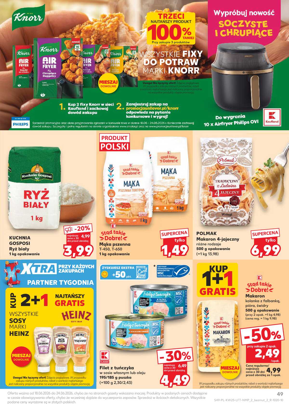 Leták Kaufland Polsko 18.6.-24.6.2026 - Týdenní zpravodaj strana 49