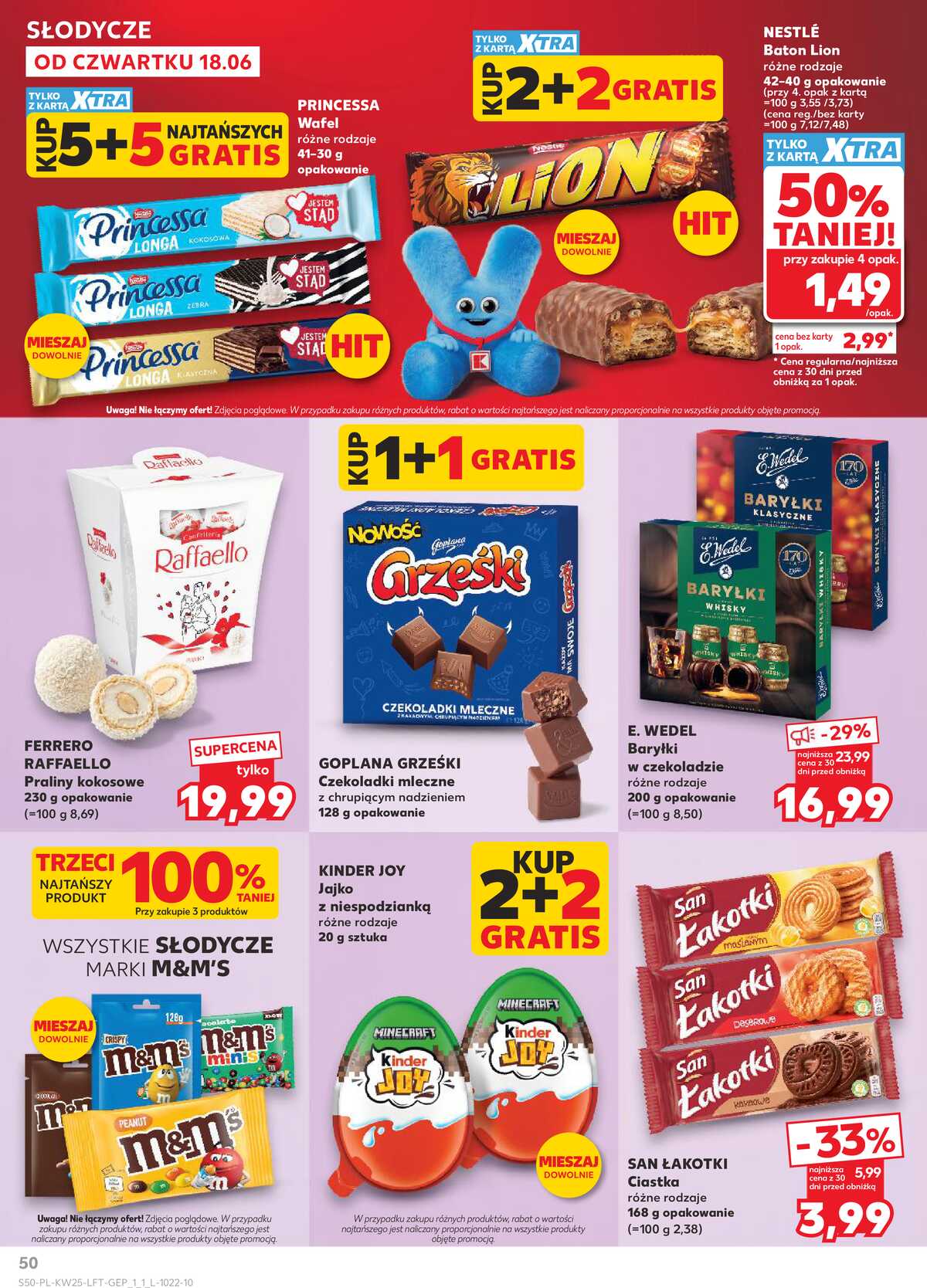 Leták Kaufland Polsko 18.6.-24.6.2026 - Týdenní zpravodaj strana 50