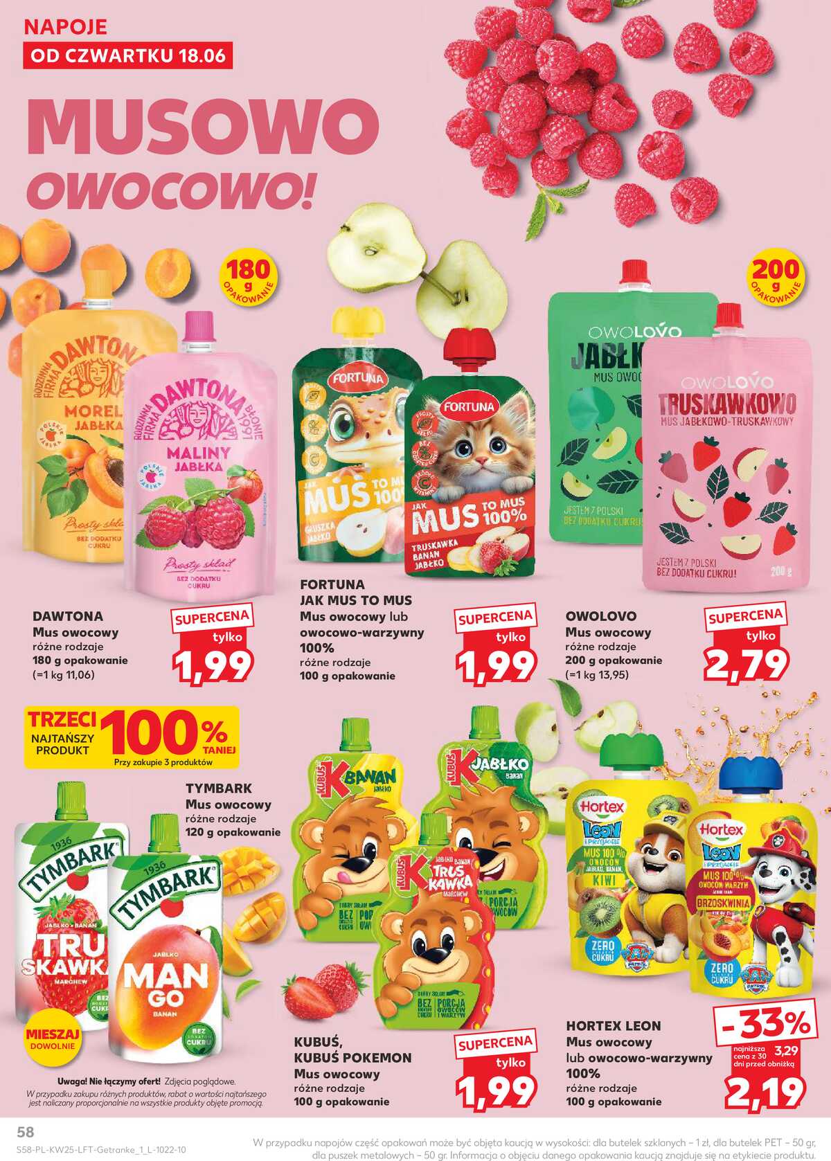 Leták Kaufland Polsko 18.6.-24.6.2026 - Týdenní zpravodaj strana 58