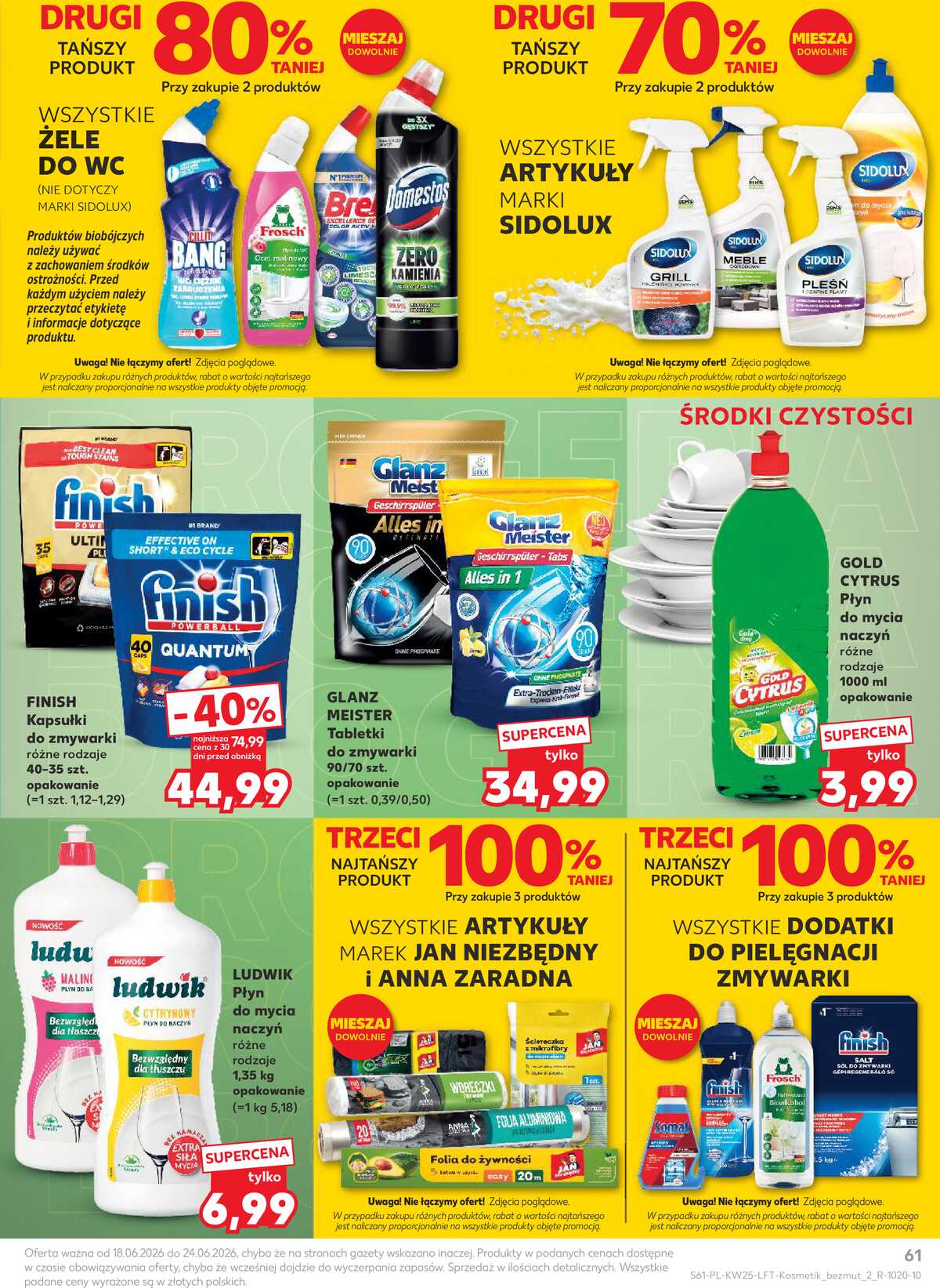 Leták Kaufland Polsko 18.6.-24.6.2026 - Týdenní zpravodaj strana 61