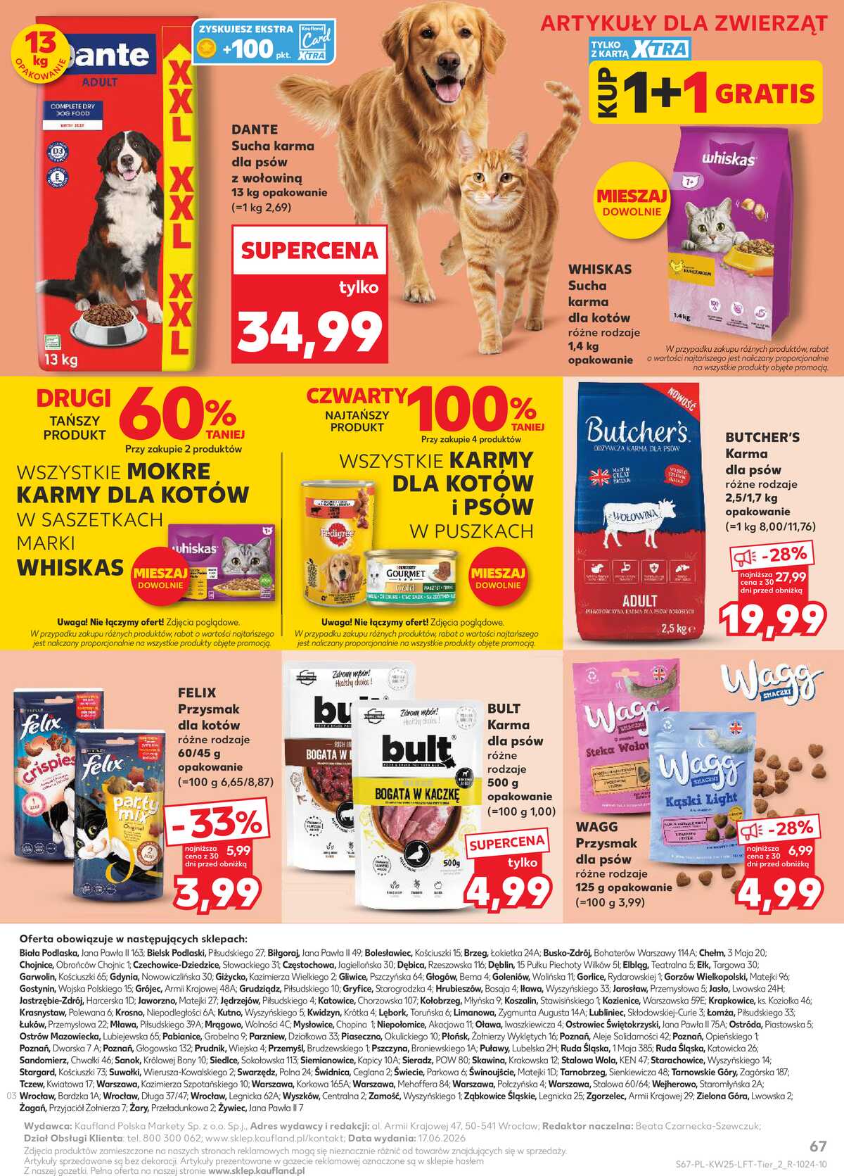 Leták Kaufland Polsko 18.6.-24.6.2026 - Týdenní zpravodaj strana 67
