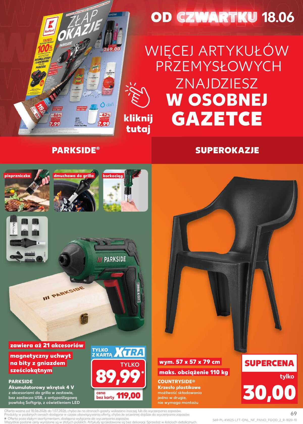 Leták Kaufland Polsko 18.6.-24.6.2026 - Týdenní zpravodaj strana 69