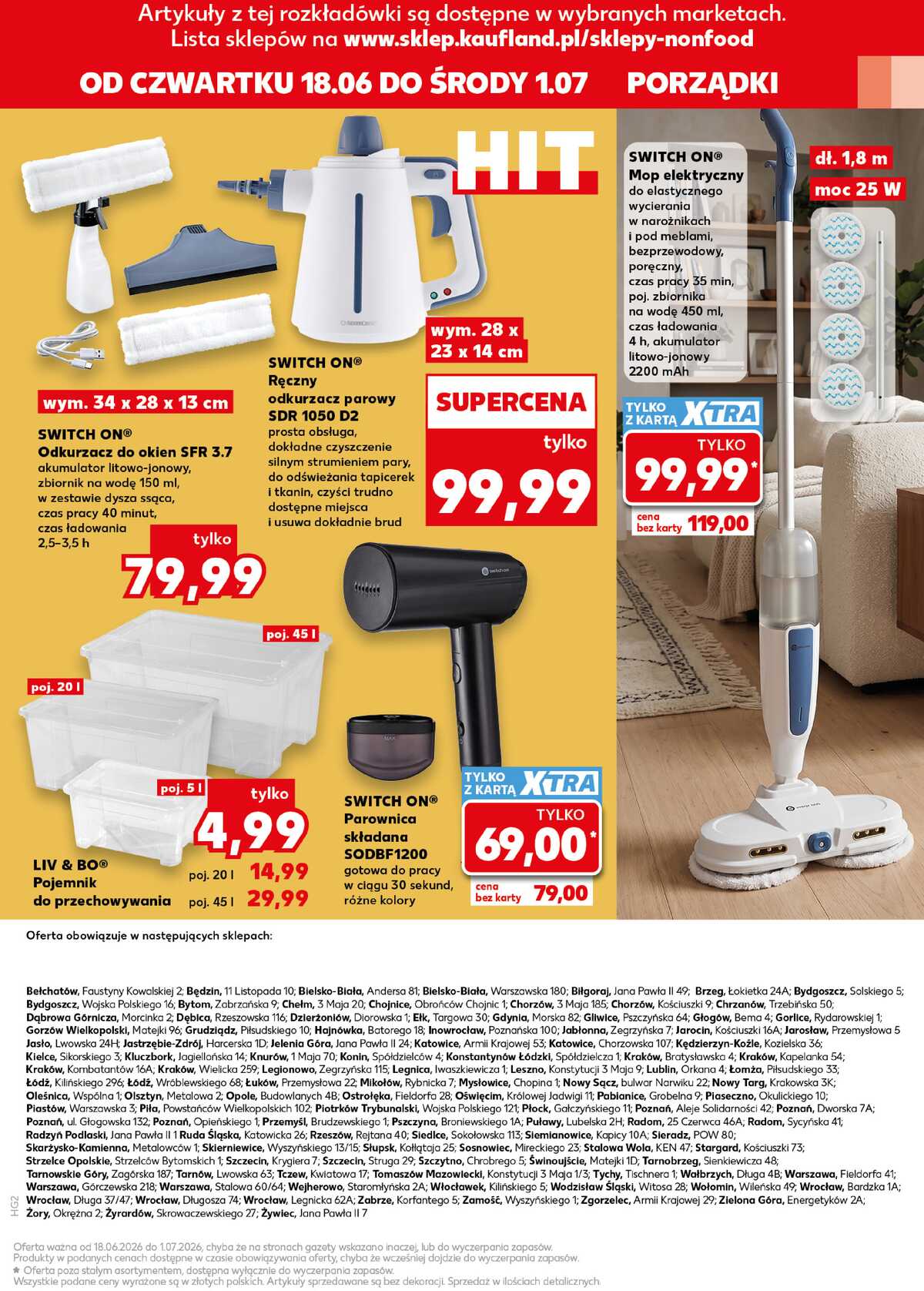 Leták Kaufland Polsko 18.6.-1.7.2026 strana 19