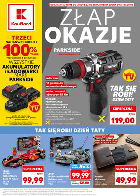 Leták Kaufland Polsko 18.6.-1.7.2026