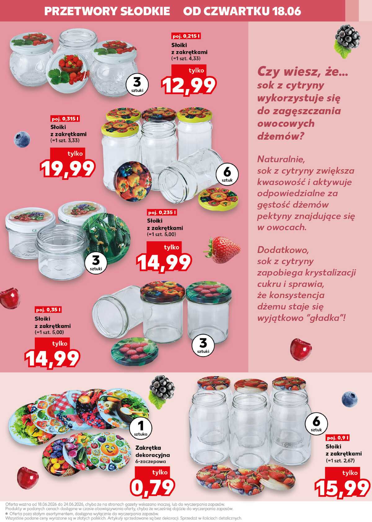 Leták Kaufland Polsko 18.6.-24.6.2026 strana 3