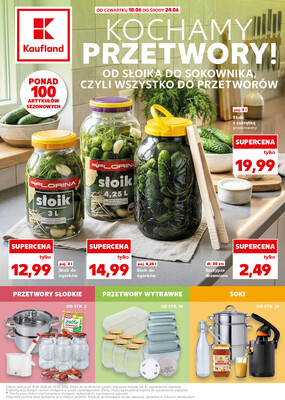 Leták Kaufland Polsko 18.6.-24.6.2026