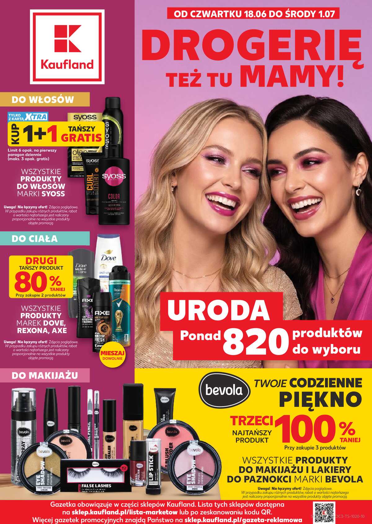 Leták Kaufland Polsko 18.6.-1.7.2026 strana 1
