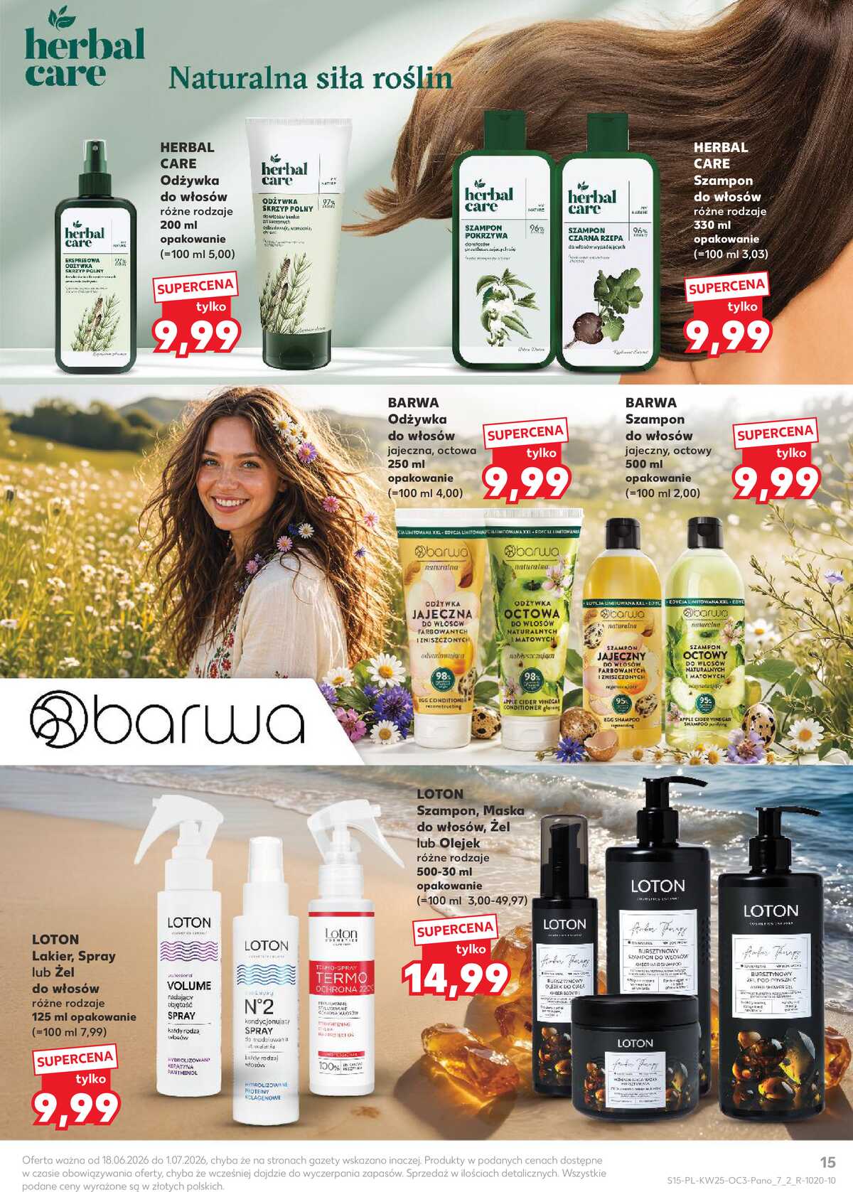 Leták Kaufland Polsko 18.6.-1.7.2026 strana 15