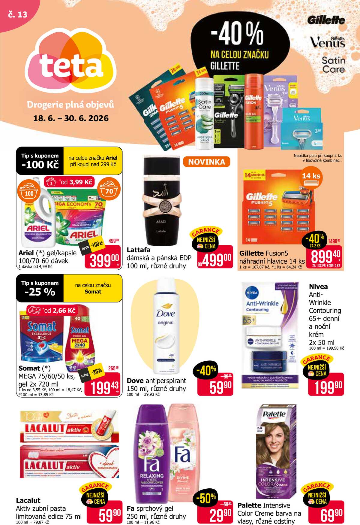 Teta drogerie  od 18.6. do 30.6.2026 strana 1
