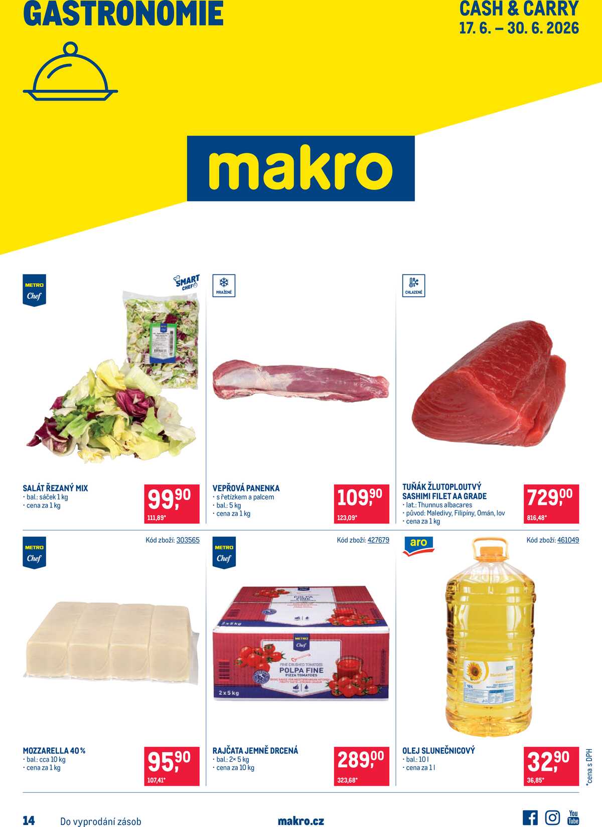 MAKRO Gastronomie do 30.6. strana 1
