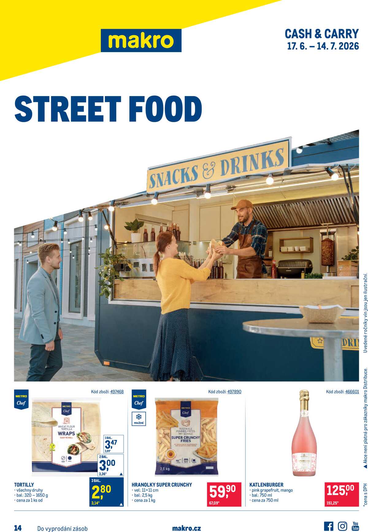 MAKRO Street food do 14.7. strana 1