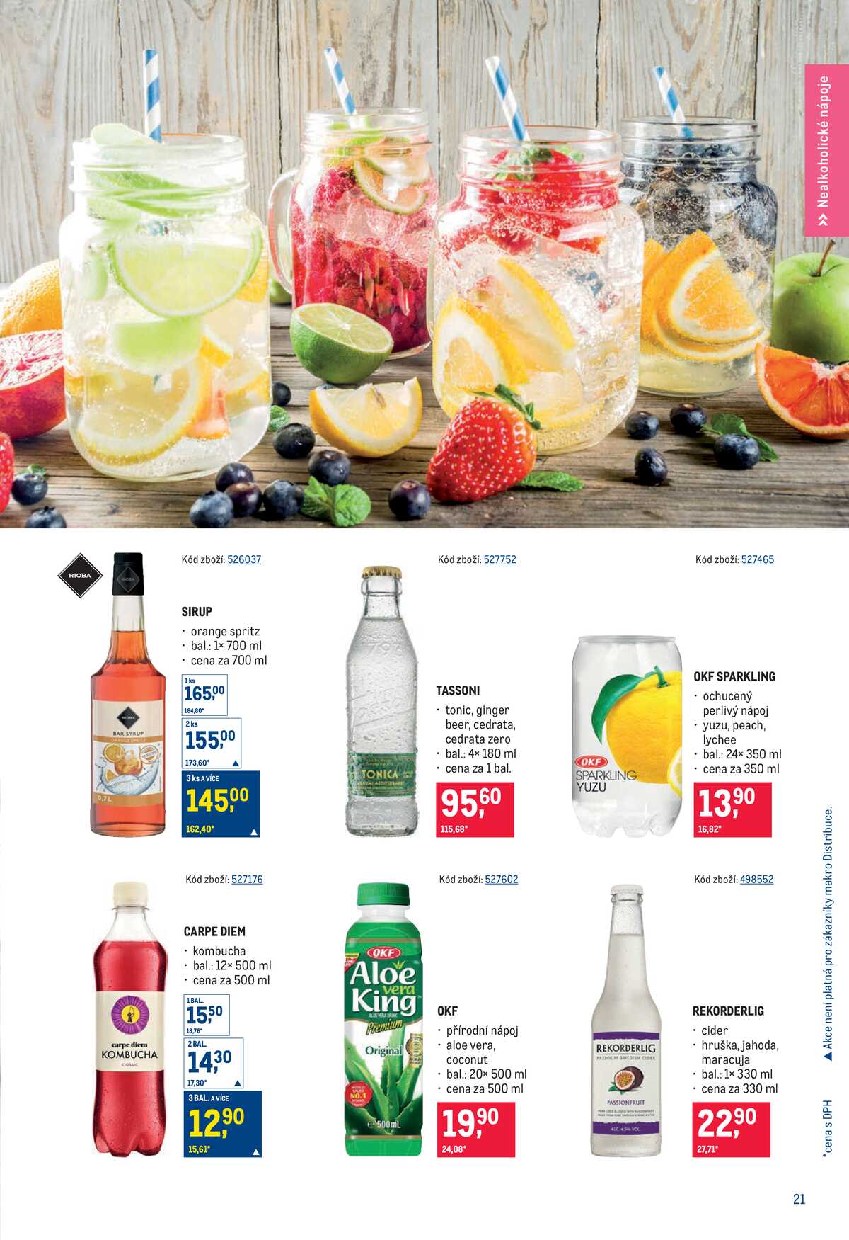 MAKRO Letní drinky do 14.7. strana 21