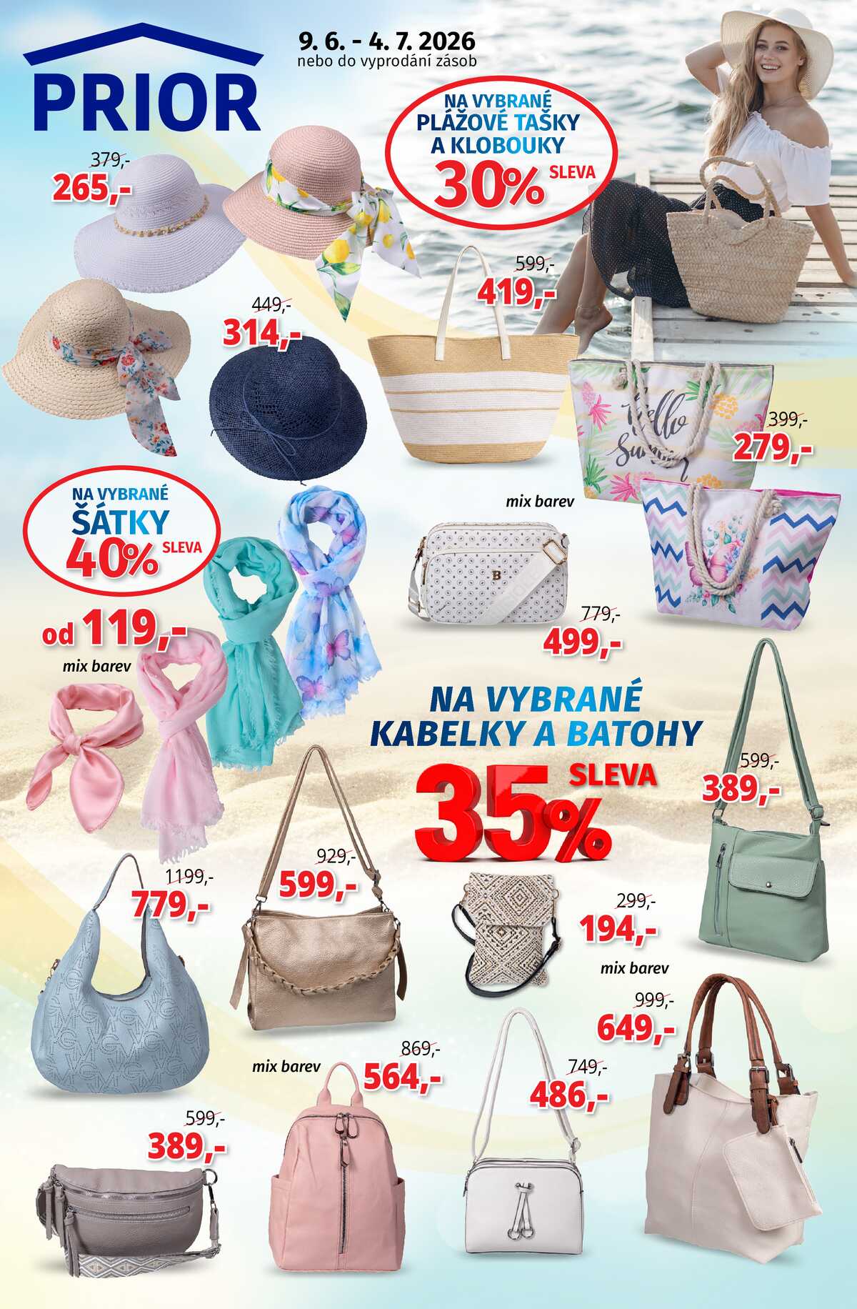 Prior Obuv & Doplňky do 4.7. strana 1