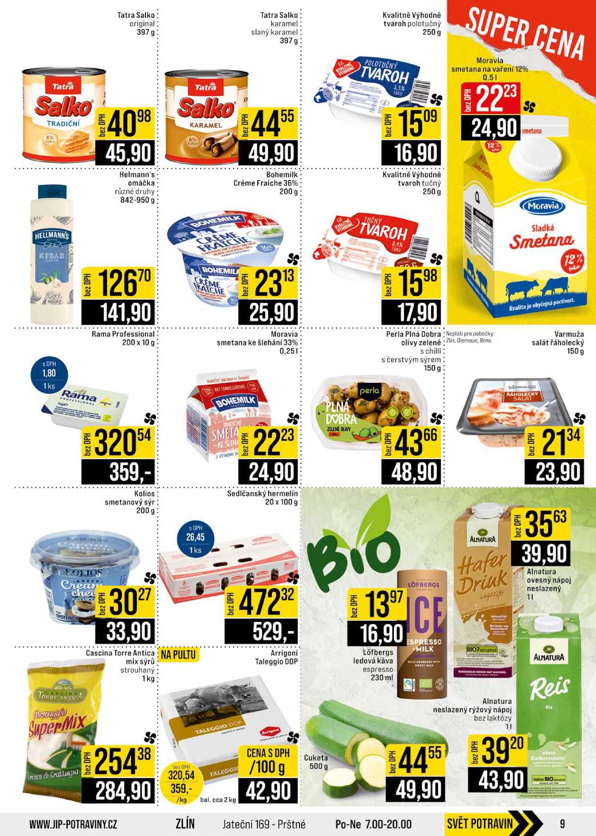 JIP Cash & Carry Brno, Praha, Ostrava, Jilemnice, Pardubice, Ostrava, Karlovy Vary, Olomouc a Zlín od 17.6. do 23.6.2026 strana 9