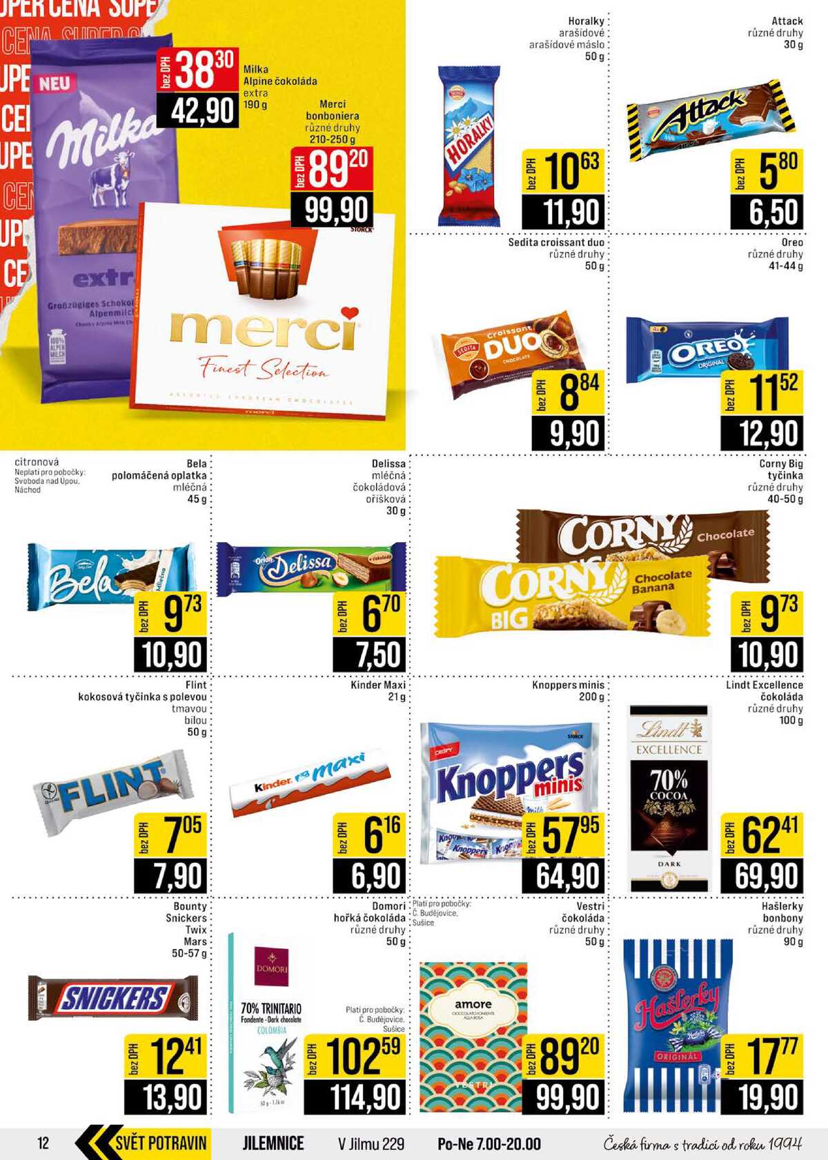 JIP Cash & Carry České Budějovice, Most, Náchod, Polička, Sušice a Svoboda nad Úpou od 17.6. do 23.6.2026 strana 12