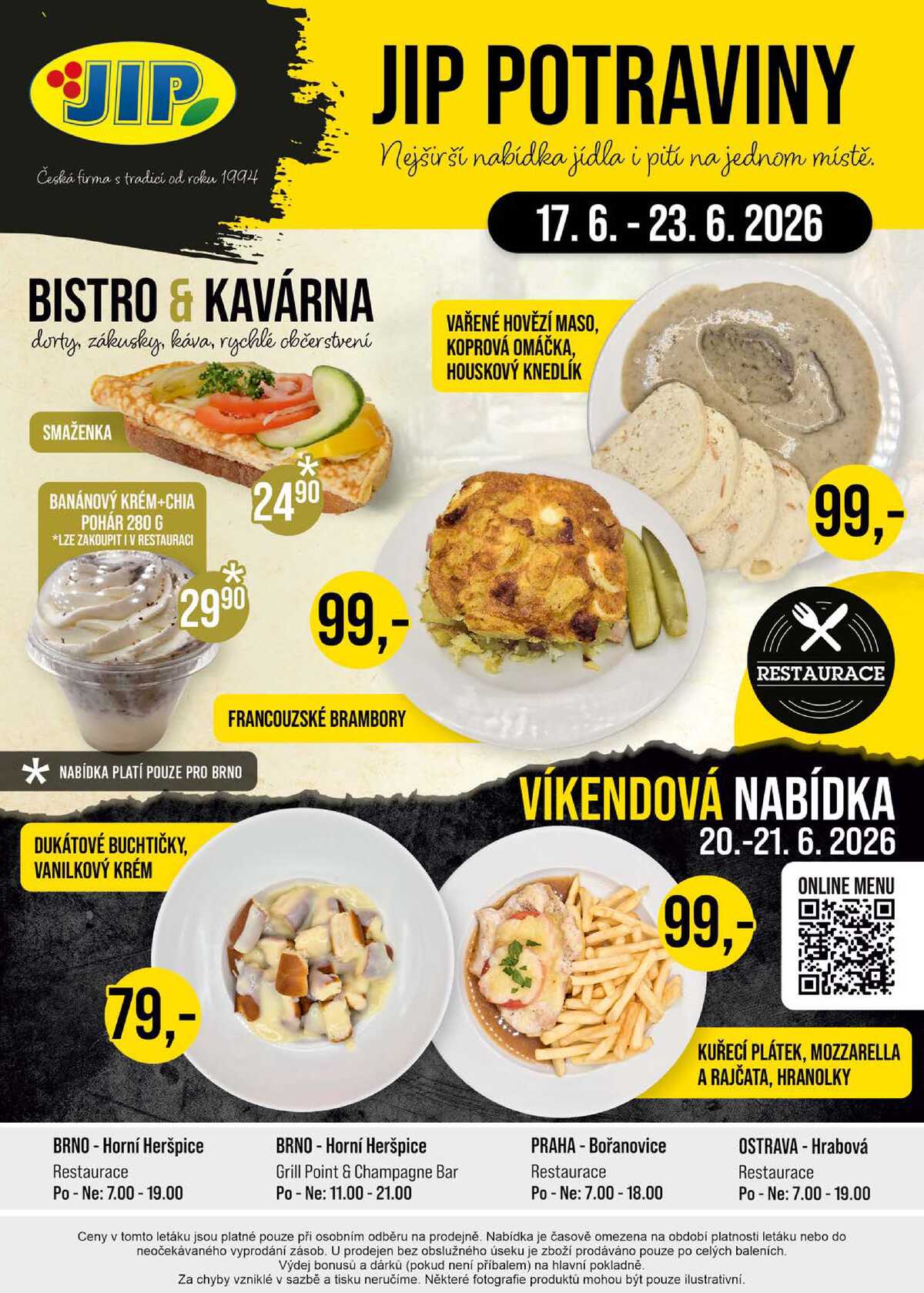JIP Cash & Carry České Budějovice, Most, Náchod, Polička, Sušice a Svoboda nad Úpou od 17.6. do 23.6.2026 strana 20
