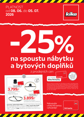 Kika Nábytek letáky