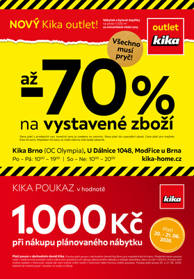Kika Nábytek letáky
