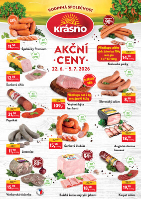 Krásno : 1 leták