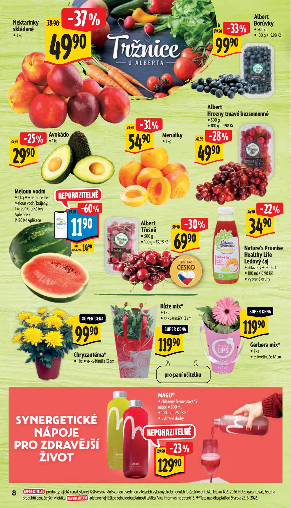 Leták Albert - Albert Supermarket od 24.6. do 30.6.2026 - strana 10 Leták Albert - Albert Supermarket od 24.6. do 30.6.2026 - strana 10