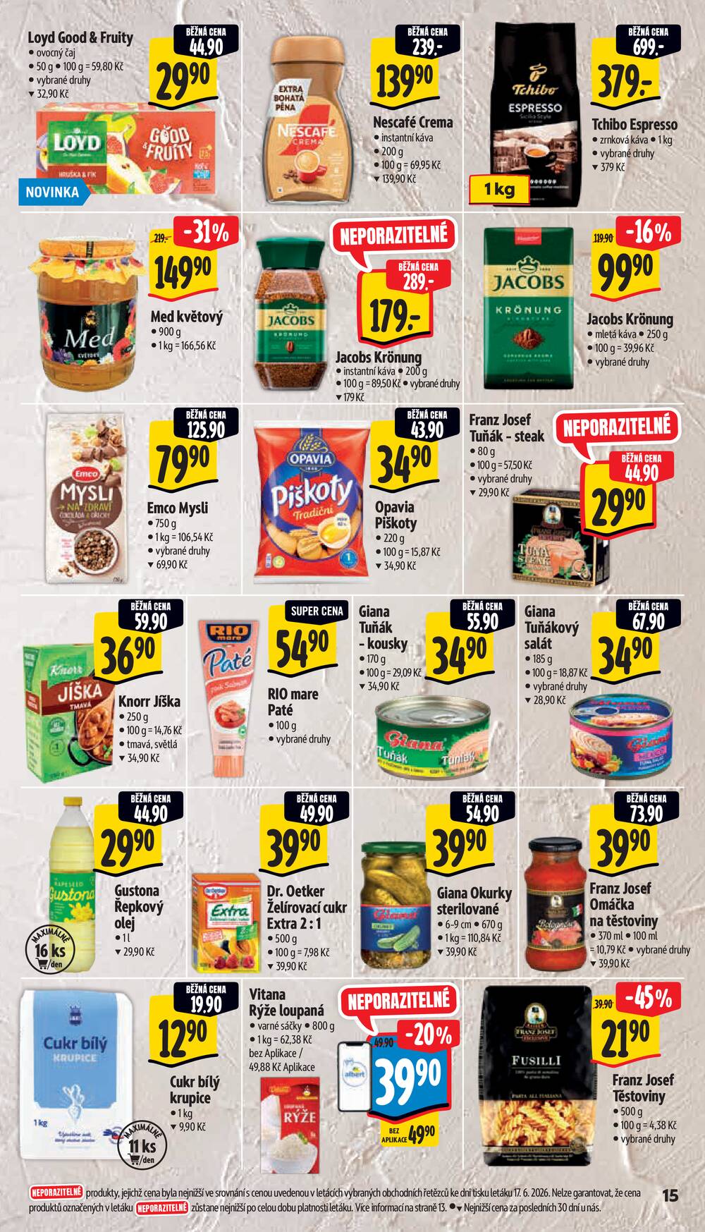 Albert Supermarket od 24.6. do 30.6.2026