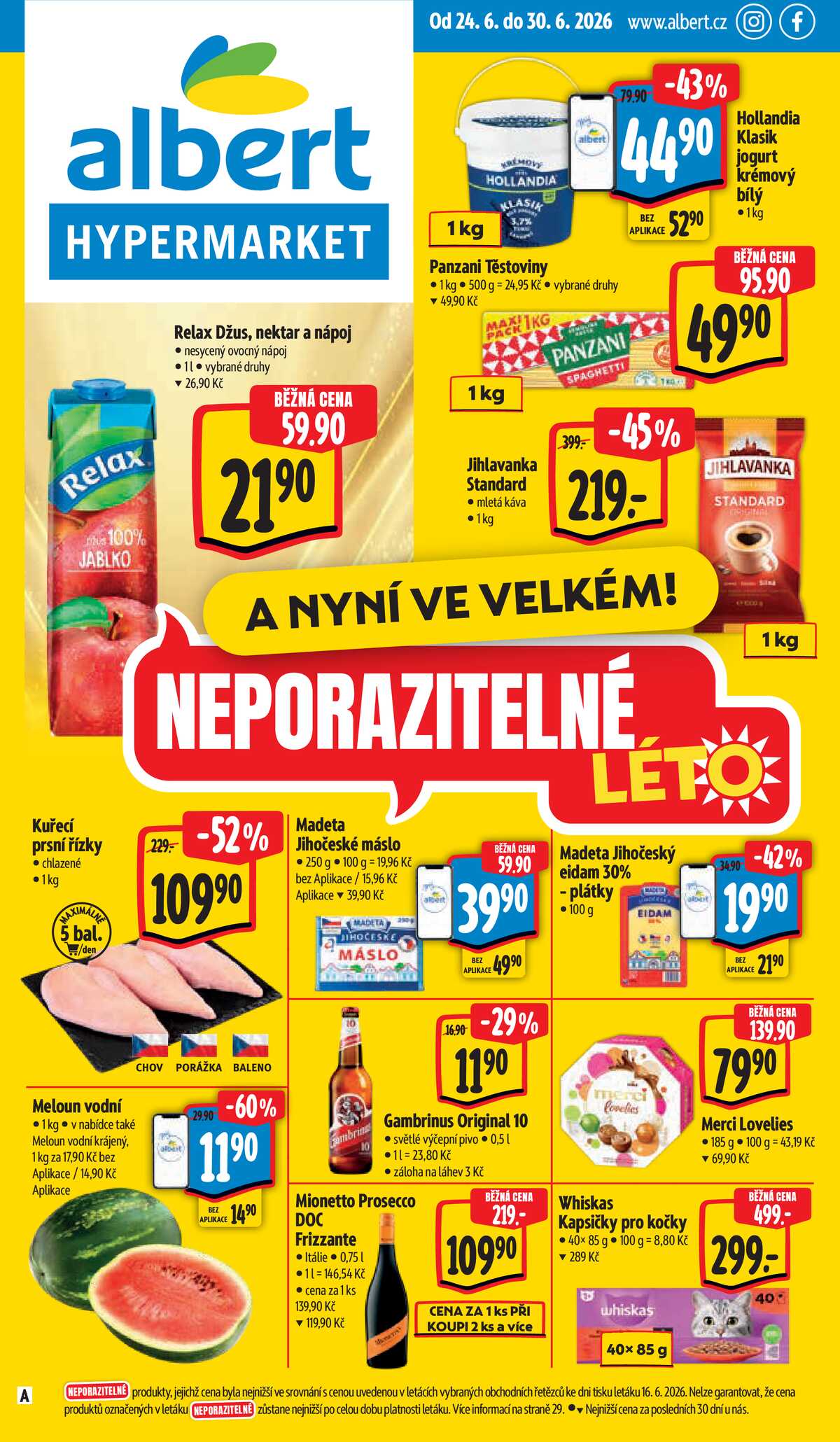 Albert  Hypermarket od 24.6. do 30.6.2026 strana 1