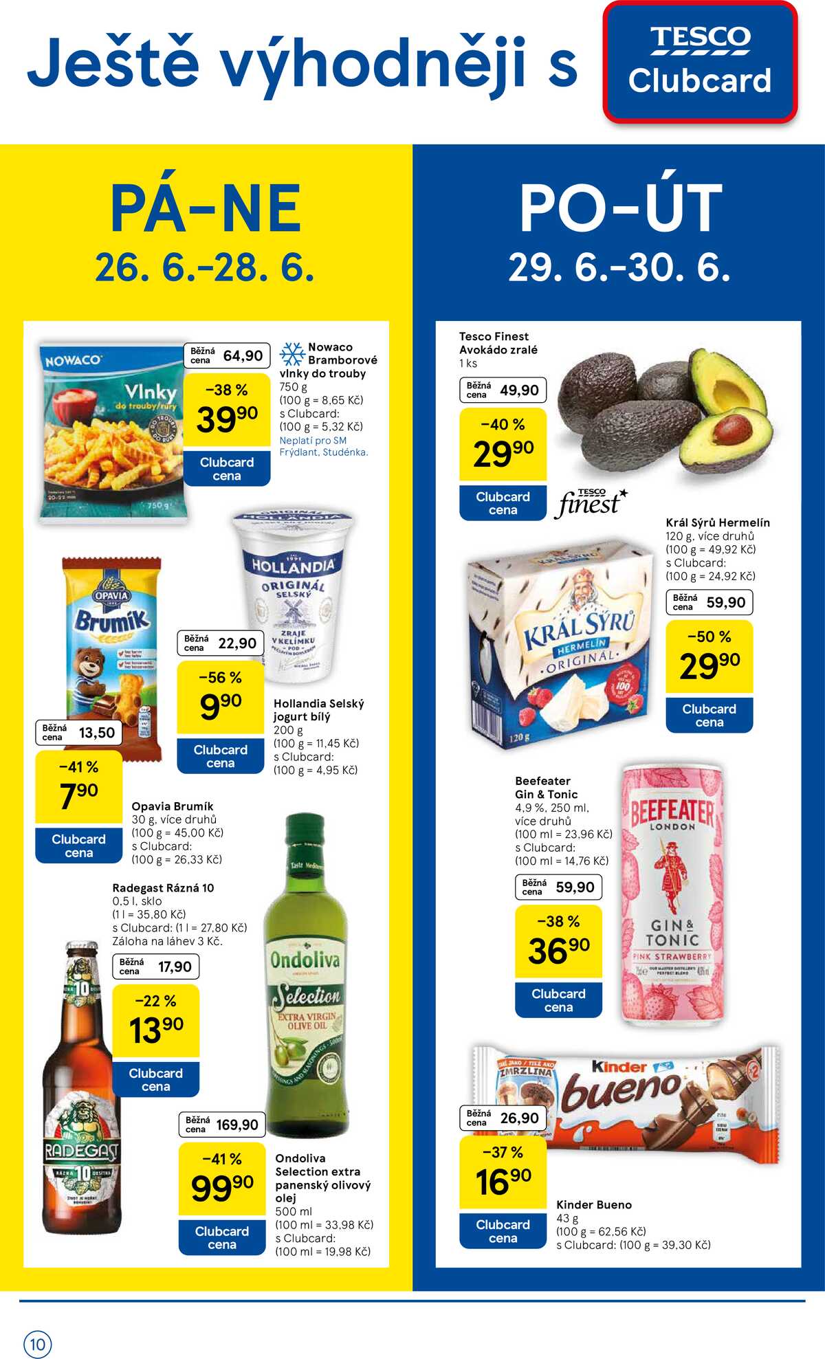 Tesco supermarkety od 24.6. do 30.6.2026 strana 10