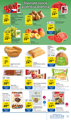 Tesco supermarkety od 24.6. do 30.6.2026