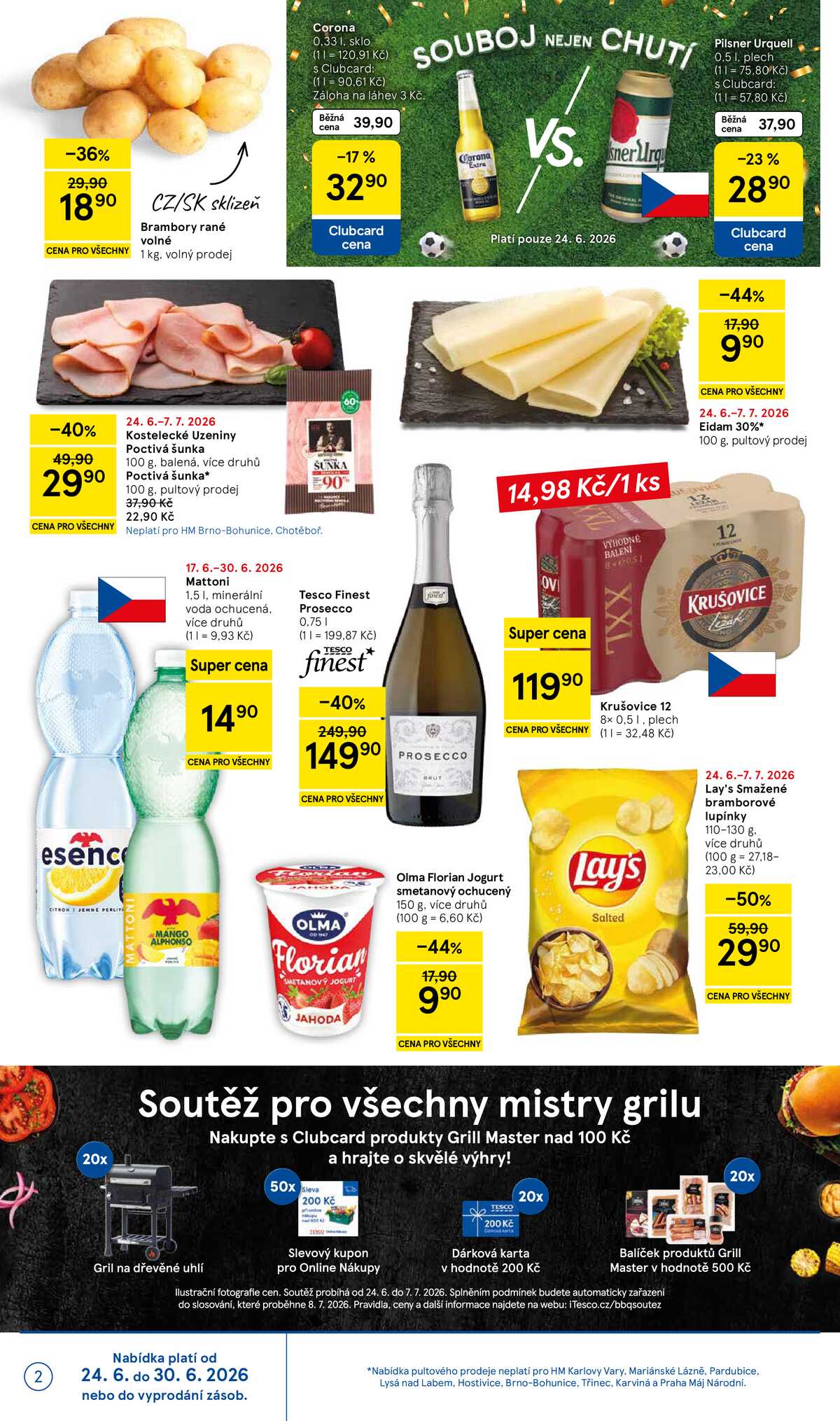 Tesco malé hypermarkety od 24.6. do 30.6.2026 strana 2