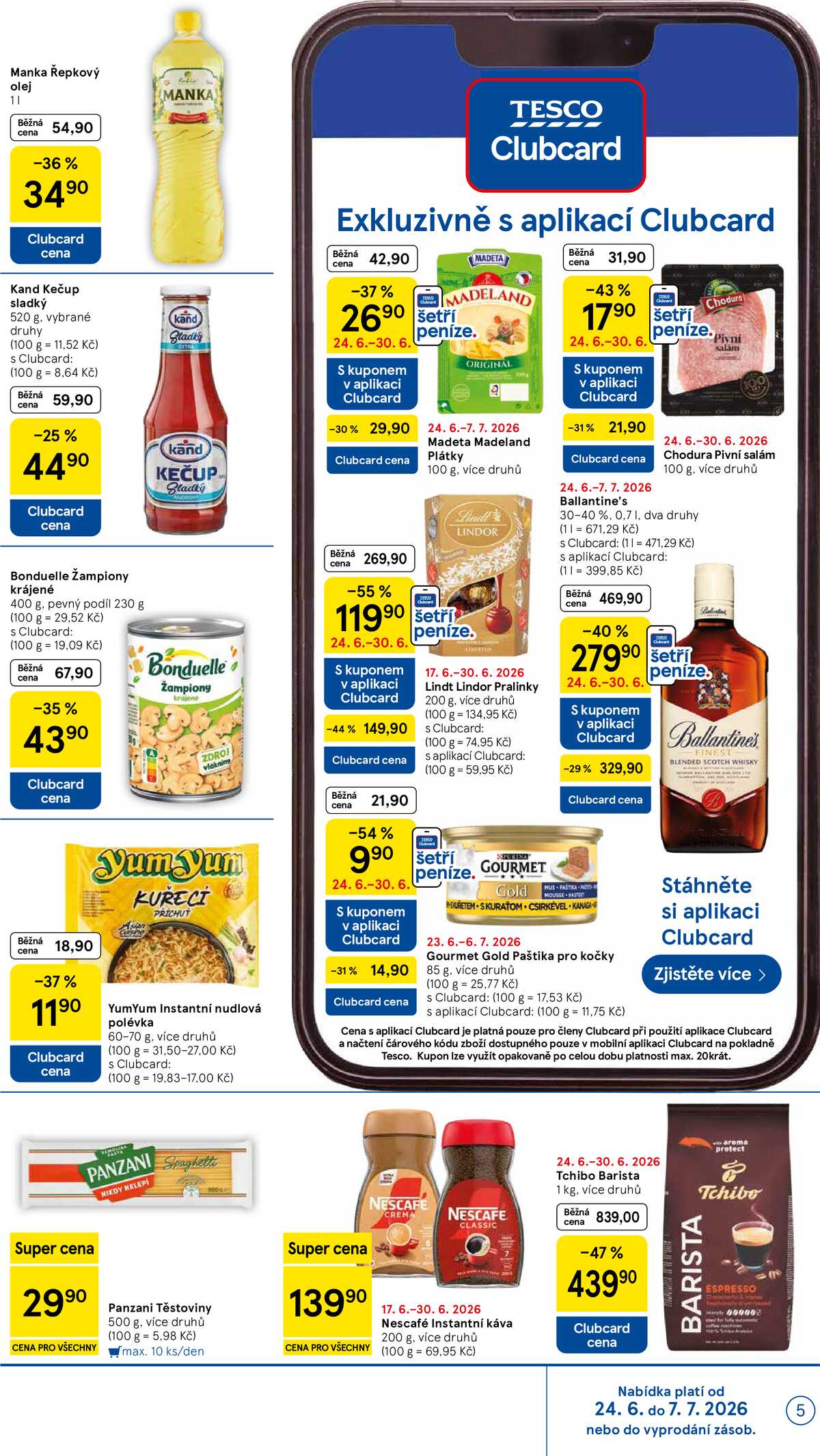 Tesco malé hypermarkety od 24.6. do 30.6.2026 strana 5