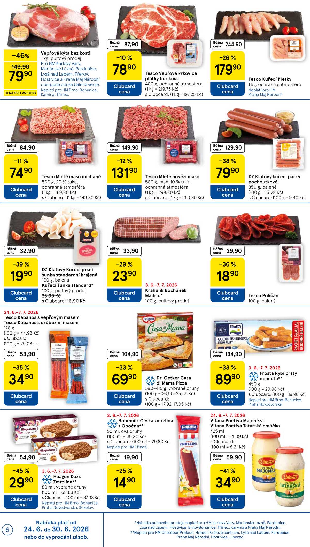Tesco malé hypermarkety od 24.6. do 30.6.2026 strana 6