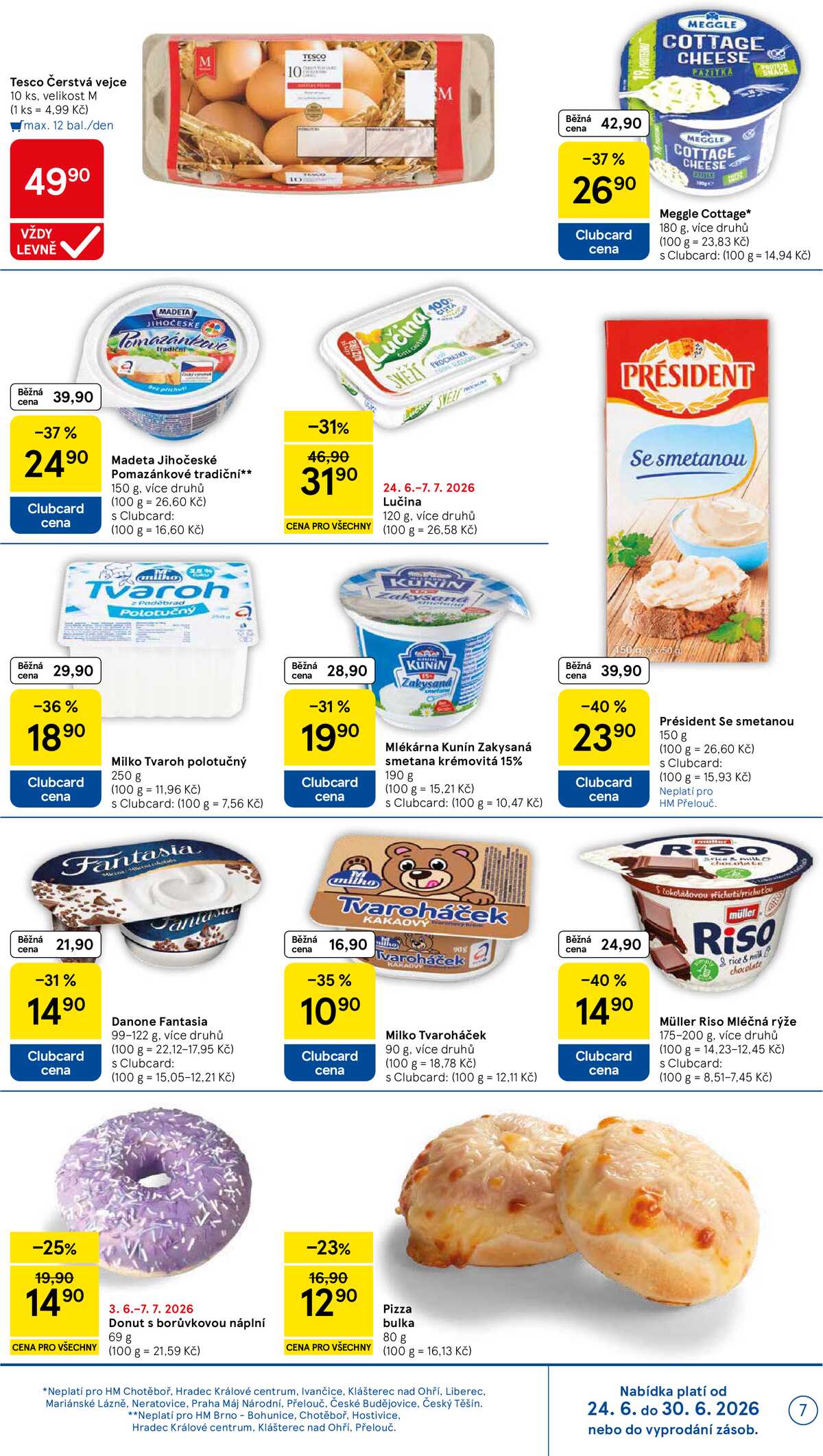 Tesco malé hypermarkety od 24.6. do 30.6.2026 strana 7