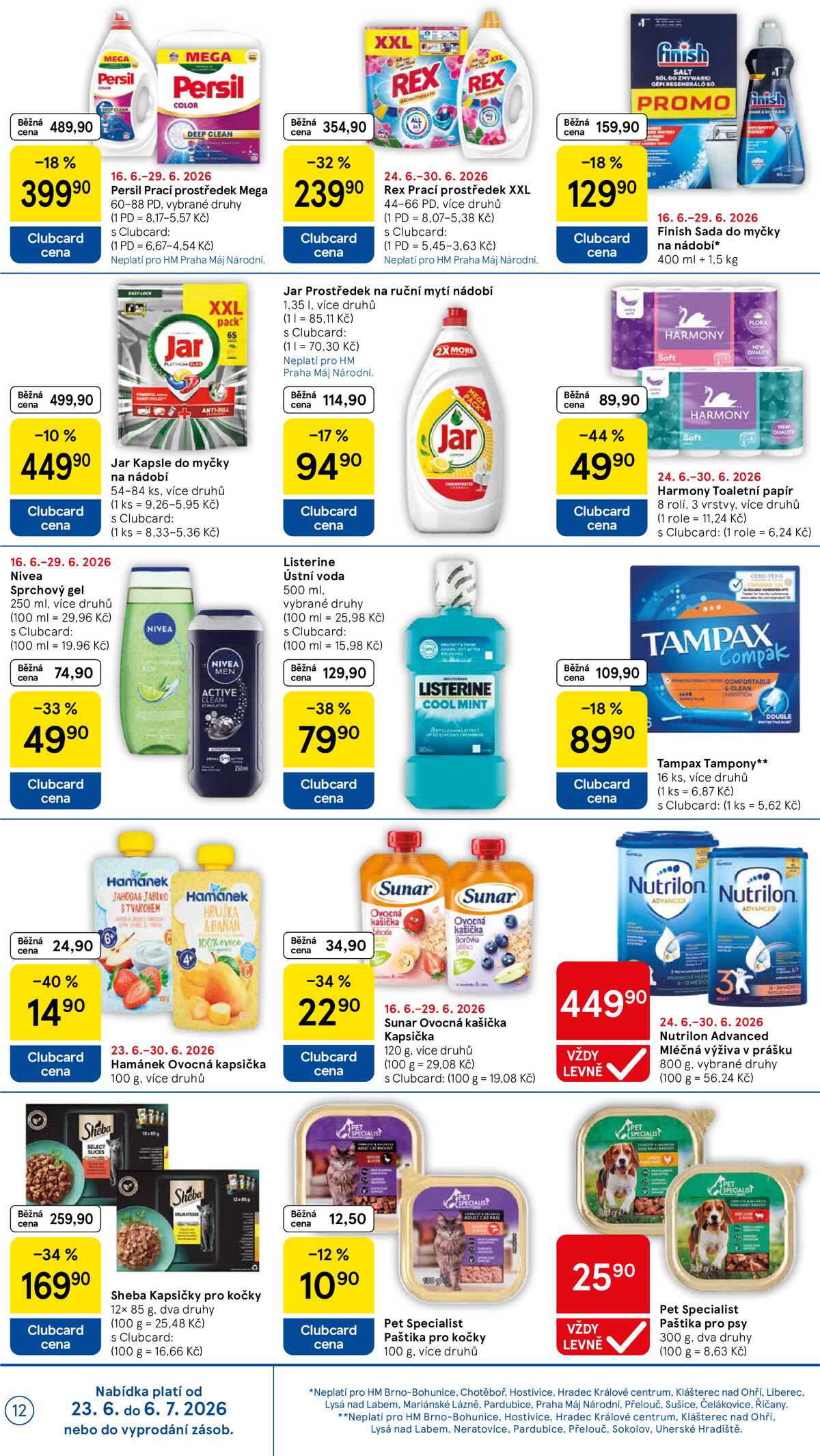 Tesco malé hypermarkety od 24.6. do 30.6.2026 strana 12