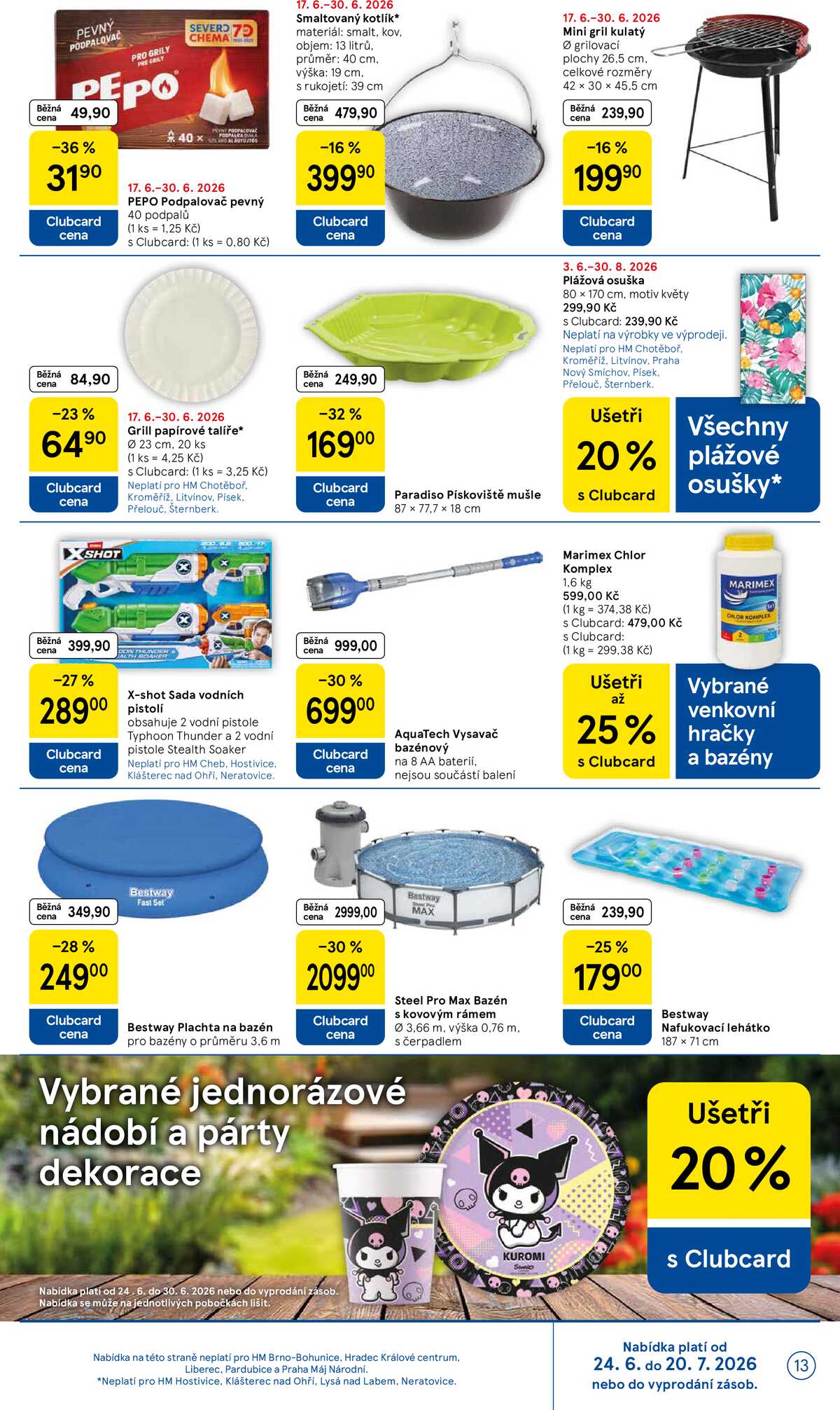 Tesco malé hypermarkety od 24.6. do 30.6.2026 strana 13